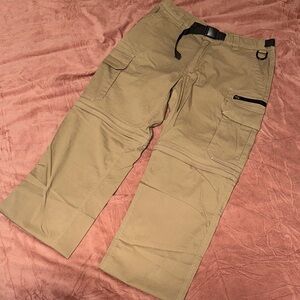 Men's Tan Cargo Pants